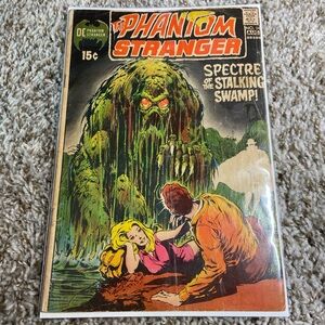 VINTAGE 1971 DC COMICS Key Swamp Thing Prototype The Phantom Stranger Comic #14